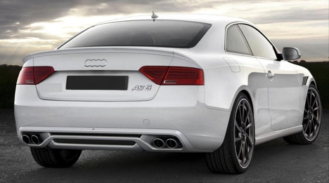 AUDI A4 2012-2015 IÇIN UYUMLU DIFÜZÖR ABT (NORMAL TAMPON İÇİN)